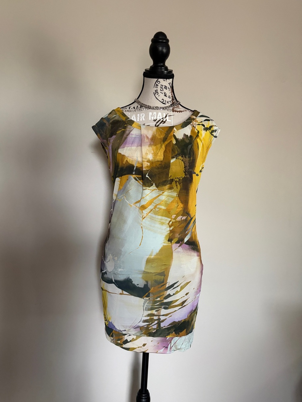 Y2K Short Sleeve Tunic Boho Artsy Top | 90s Short Sleeve Fall Layering